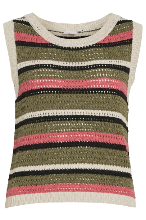 Vila vidulipa o-neck s/l glitter knit to